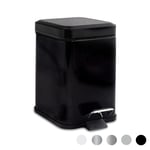 Square Bathroom Pedal Bin 3 Litre