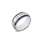 Tommy Hilfiger Jewelry Bague pour Homme en Acier inoxidable