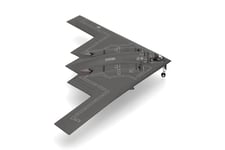 herpa Maquette Avion U.S. Air Force Northrop Grumman B-2A Spirit – 393rd Bomb Squadron, Whiteman Spirit of California, echelle 1/200, Model, pièce de Collection, d'avion sans Support, Figurine Metal