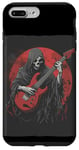 Coque pour iPhone 7 Plus/8 Plus Dark Rhythm Reaper avec guitare électrique pour un look audacieux