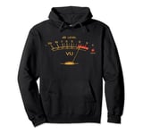 Volume VU Meter Vintage Audio Engineer Recording Pullover Hoodie