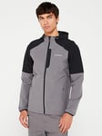 Columbia Men's Tech Softshell Hoodie - Grey, Grey, Size L, Men