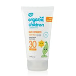 Green People Organic Children Scent Free Sun Cream SPF30 150ml | Natural,