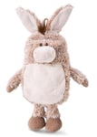 NICI- Bouillotte âne 350 ML 34 cm Beige-2 en 1 Doux et câlin & Chauffe Filles et garçons-Jouet en Peluche, Sac Chauffant pour lit à partir de 10 Mois, 49648