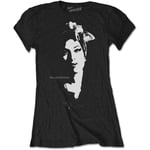 Ladies Amy Winehouse Back To Black Frank Licensed Tee T-shirt Womens