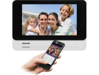 Orno Philips Welcomeeye Addconnect, Monitor, Lcd 7", Wi-Fi + App För Telefon, Grindkontroll, Intercom, För Att Utöka Welcomeeye-Serien Till 2-Familjsversionen