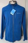 Columbia- Lost Peak Full Zip Fleece Mens- Blue- size L