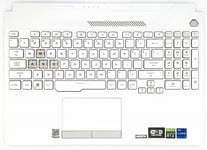 ORIGINAL: Keyboard topcase clavier ASUS Gaming 8 F15 FA506II FX506H F17 FA706 FA