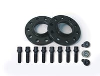 H&R Spezialfedern Svart Spacerpaket BMW X3, X4, X6, X7 11mm Sida / 22mm per Axel Inklusive Bultar HRB556648-11