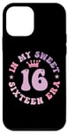 iPhone 12 mini In My Sweet Sixteen Era 16th Birthday Groovy Retro 16th Case