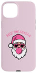 iPhone 15 Plus Christmas Santa Pink Rizz The Season Pink Gum Case