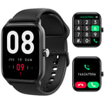 Gydom Montre Connectée Homme avec Appel Bluetooth, Alexa intégrée 1.8" Smartwatch Moniteur de SpO2 Fréquence Cardiaque Sommeil 100 Sport Podometre Calories Etanche IP68 Homme pour Android iOS