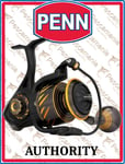 moulinet PENN AUTHORITY 5500HS spinning bolentino saltwater front drag