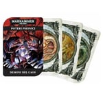 Cartes De Jeu WARHAMMER 40K 97-40-02 Pouvoirs Psioniques Démons Du Chaos Cards