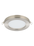 EGLO FUEVA FLEX recessed spot Ø117 mm 3000K brushed steel