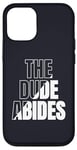 iPhone 12/12 Pro The Dude Abides Vintage Design For Film Loving Bowler Case