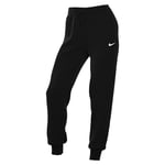 Nike Full Length Pant W NSW Phnx FLC HR Pant STD, Black/Sail, DQ5688-010, L-T