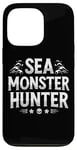 Coque pour iPhone 13 Pro Citation amusante de plongée Sea Monster Hunter