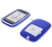 Case for HelloBaby HB32 Baby Monitor Protection Bag Rubber Blue