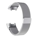 Fitbit Charge 3 milanese klockarmband ersättning - Silver