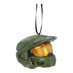 Nemesis Now Halo Master Chief Casque décoratif à Suspendre 7,5 cm, résine, Produit sous Licence Officielle Halo, Casque Master Chief à Suspendre, coulé dans la Meilleure résine, Peint à la Main