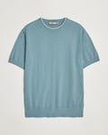 Canali Contrast Short Sleeve T-Shirt Teal