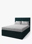 Koti Home Eden Upholstered Ottoman Storage Bed, King Size