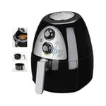 Suinga - Friteuse sans huile Thulos TH-FR1230BK, Capacité 2 litres, 1230W, noir