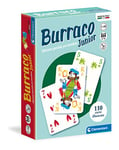 Clementoni - Cartes à Jeu-Burraco Junior-Made in Italy-Jeux pour Toute la Famille (Version en Français), 7 Ans+, 16291