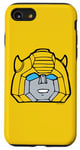 Coque pour iPhone SE (2020) / 7 / 8 Transformers Bumblebee Vintage Big Face Portrait