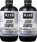 2 PACK Bleach London Silver Shampoo x 250ml
