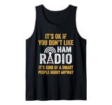 Mens Amateur Ham Radio Operator CB Radio Enthusiast Ham Radio Dad Tank Top