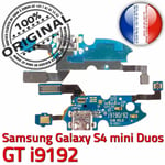 ORIGINAL Samsung S4 Mini GT i9192 Connecteur de Charge MicroUSB Nappe Chargeur