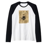 The Goonies Sloth Nautical Treasure Map Raglan Baseball Tee