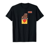 bitten chocolate bar emoticon emoji T-Shirt