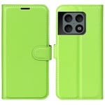 Oneplus 10 Pro      Pu Wallet Case    [Green]