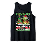 Giant Tortoise Xmas Tree Lights This Is My Christmas Pajama Tank Top