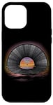 iPhone 12 Pro Max Retro Vintage Vinyl Sunset Reflection LP Vinyl Record Case