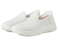 Skechers Femme Women's Hands Free Slip-ins Go Walk Flex-Relish Basket, Blanc crème, 39 EU Large