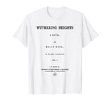 Wuthering Heights Title Page Literary Book Shirt T-Shirt