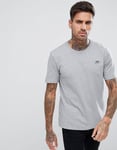 Nike Mens Sportswear T Shirt Club in Grey Cotton - Size Small