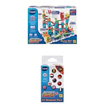 VTech – Marble Rush, Circuit à Billes - Rocket Set Electronic M100 – Construction - Dès 4 Ans + Pack De 10 Marblebilles - Accessoires Marble Rush, Circuit De Billes