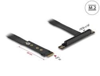 Delock M.2 Key M to PCIe x16 NVMe angled - grensesnittsadapter - PCIe 3.0 x16 (NVMe) - M.2 Card