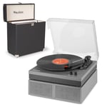 RP165G Bluetooth Record Player and Stereo Speaker System with Vinyl LP Case