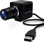 Caméra USB 1080P 60 fps haute vitesse, mise au point manuelle, zoom en gros plan dans et hors 720p 120 ps/360 p 260 fps UVC Golf Swing Caméra pour Windows Linux MacOS Android