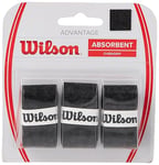 WILSON Femme Wrz4033bk Set de 3 Sur grip, Noir, pack EU