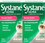 Systane Ultra Eye Drops 10ml X 2