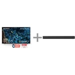 Sony A80L 65" 4K OLED Google TV + Bravia Theatre Bar 9 – 7.0.2 Dolby Atmos Soundbar -tuotepaketti