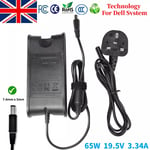 For Dell Inspiron 1545 Laptop Power Adapter Lead Charger + mains cable cord plug