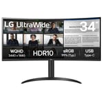 LG UltraWide 34WR55QK-B